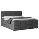 Boxspringbett Thendele | Grau