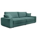Mørteens Big-Sofa Zuri | Blau