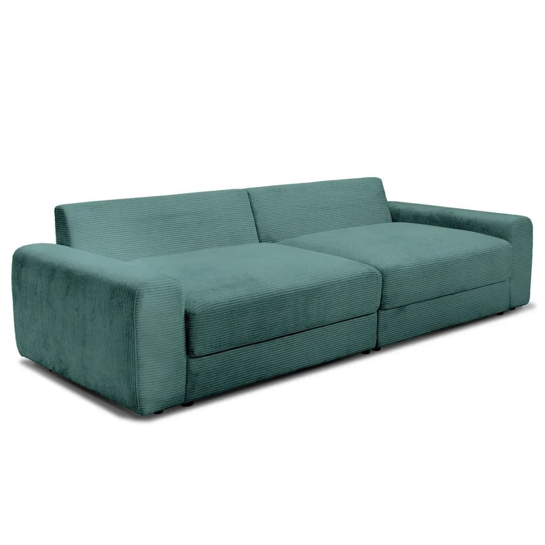 Mørteens Big-Sofa Zuri | Blau