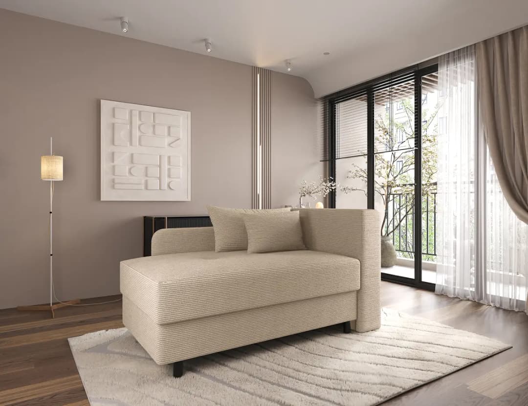 Fredriks Relaxliege Zuri | Beige