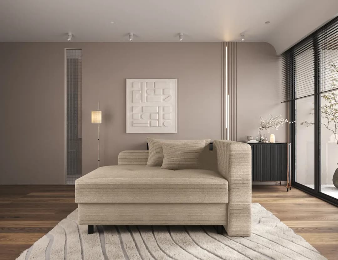 Fredriks Relaxliege Zuri | Beige