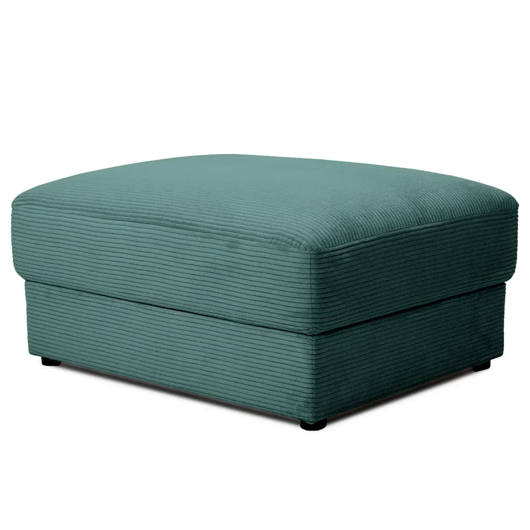 Polsterhocker | Blau