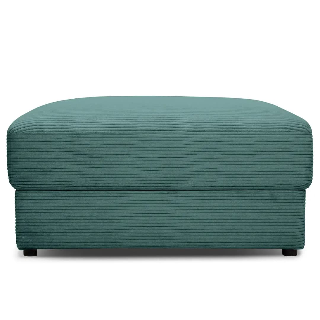 Polsterhocker | Blau