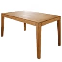 Ausziehbarer Massiver Esstisch Onut 180 x 90cm Braun | Braun