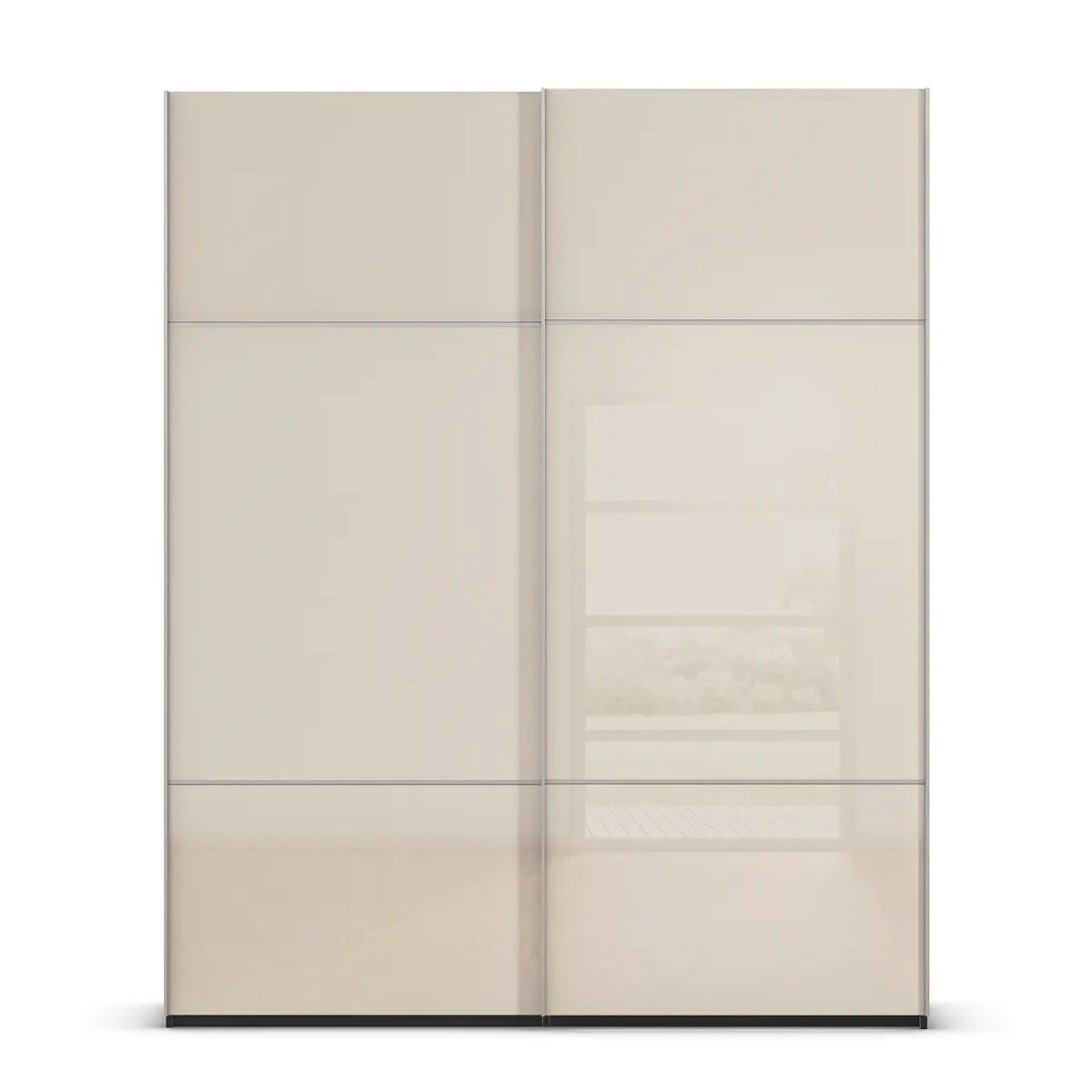 rauch Orange Schwebetürenschrank Covalo | Mehrfarbig