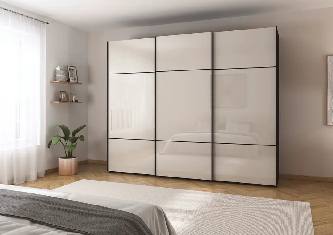 Schwebetürenschrank Covalo | Mehrfarbig