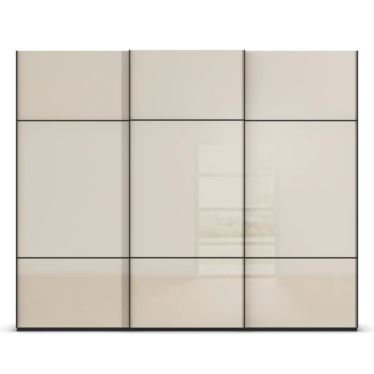 Schwebetürenschrank Covalo | Mehrfarbig
