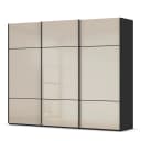 rauch Orange Schwebetürenschrank Covalo mit Glasfront 301cm