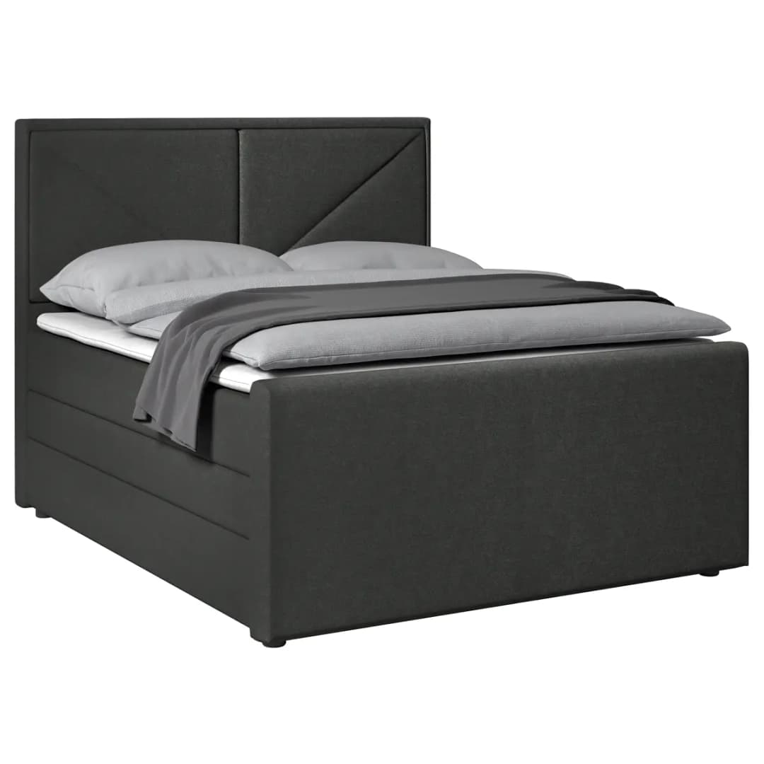 Fredriks Boxspringbett Ledvina | Grau
