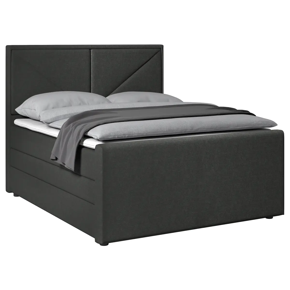 Fredriks Boxspringbett Ledvina | Grau