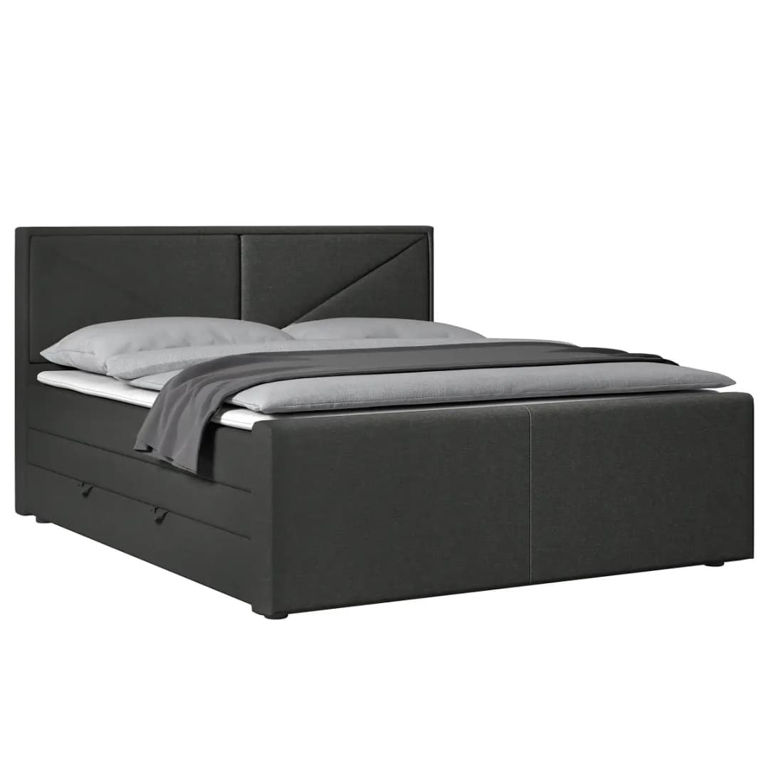 Fredriks Boxspringbett Ledvina | Grau