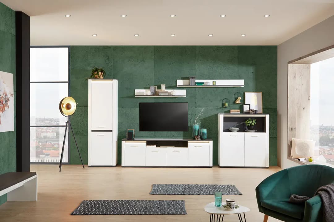 Wandboard Georgina | Weiß
