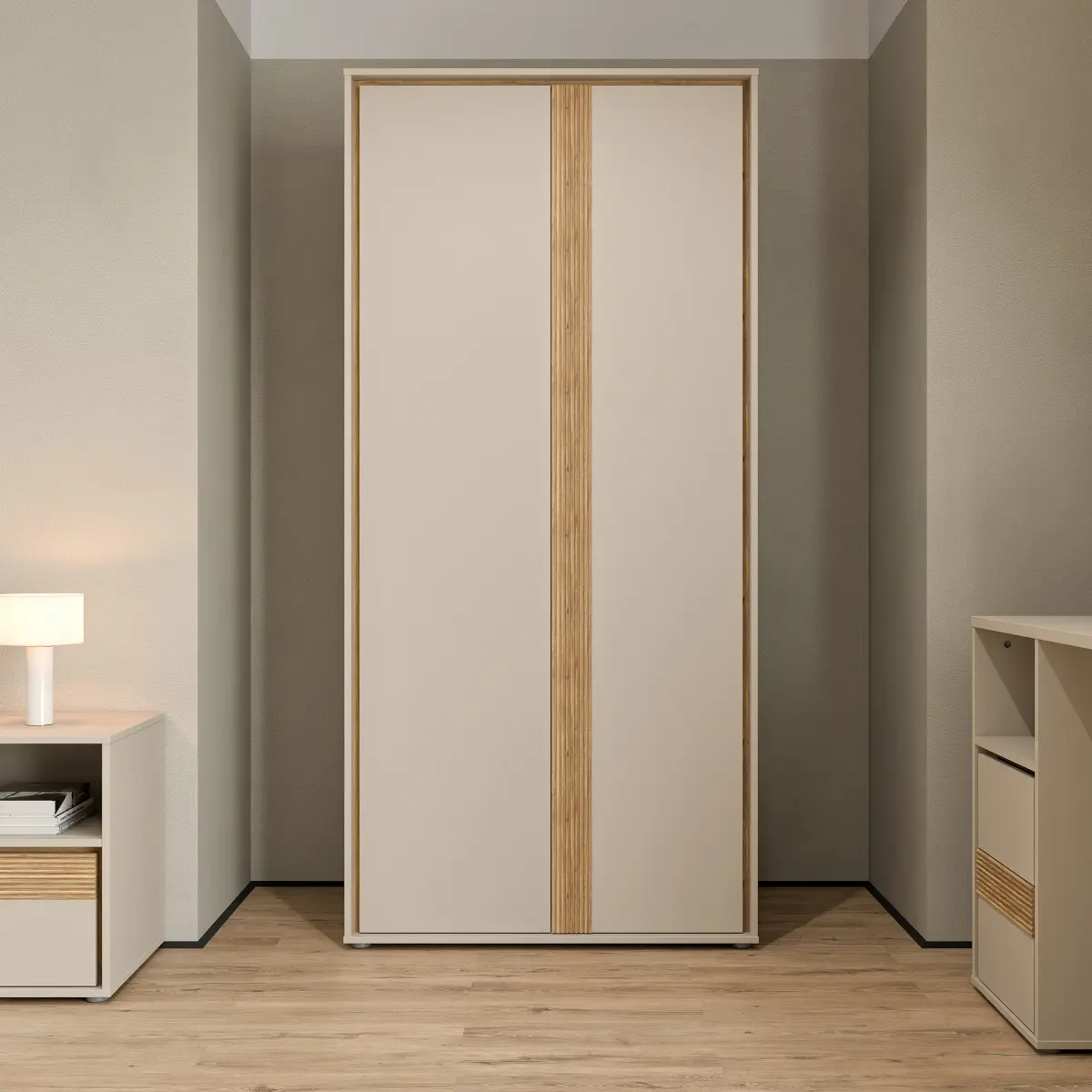 Norrwood Kleiderschrank Bayin | Braun