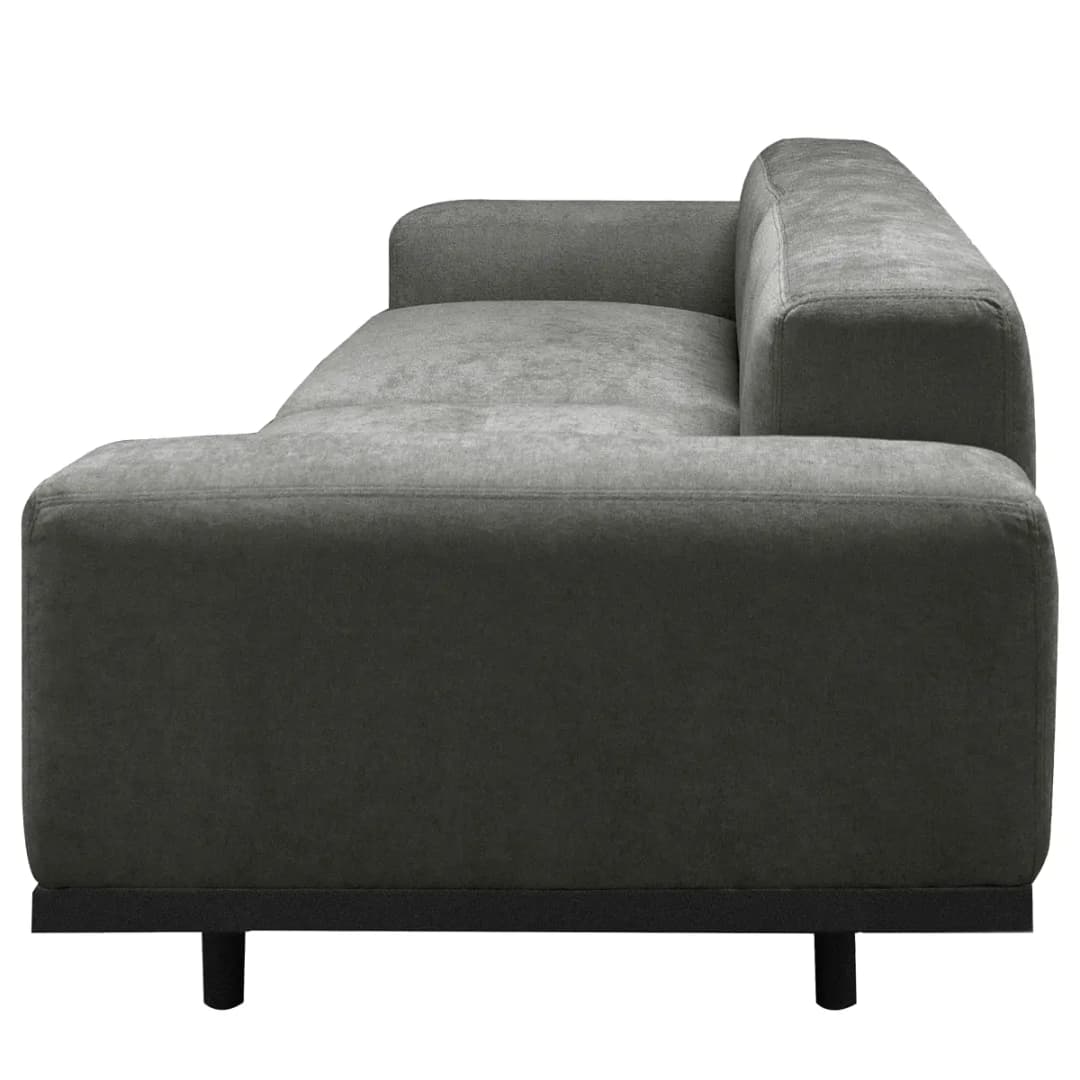 Studio Copenhagen 2,5-Sitzer Sofa Grau Webstoff Wiam | Grau
