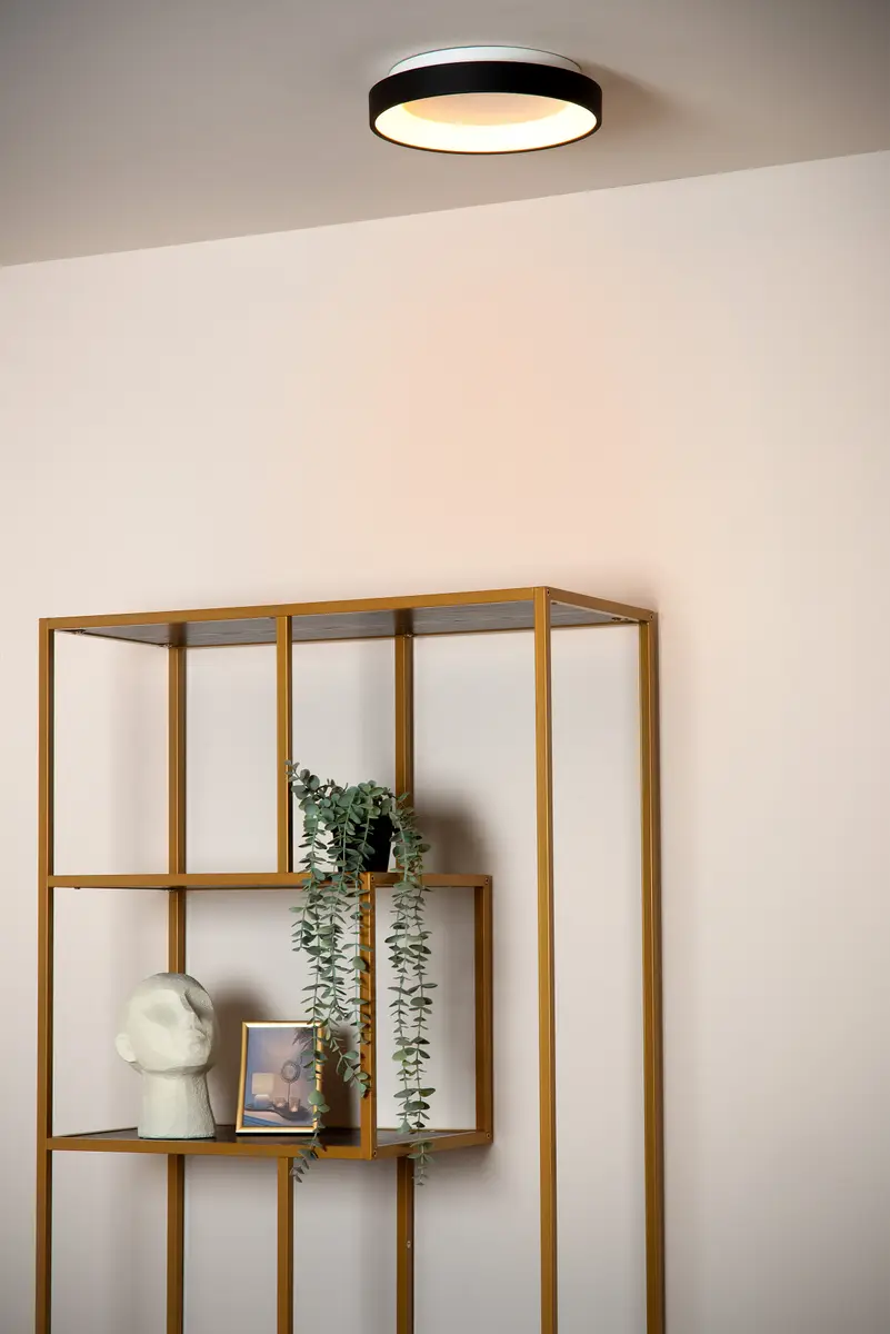 Lucide LED-Deckenleuchte Vidal | Schwarz