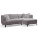 Fredriks Ecksofa mit Longchair Monja | Beige
