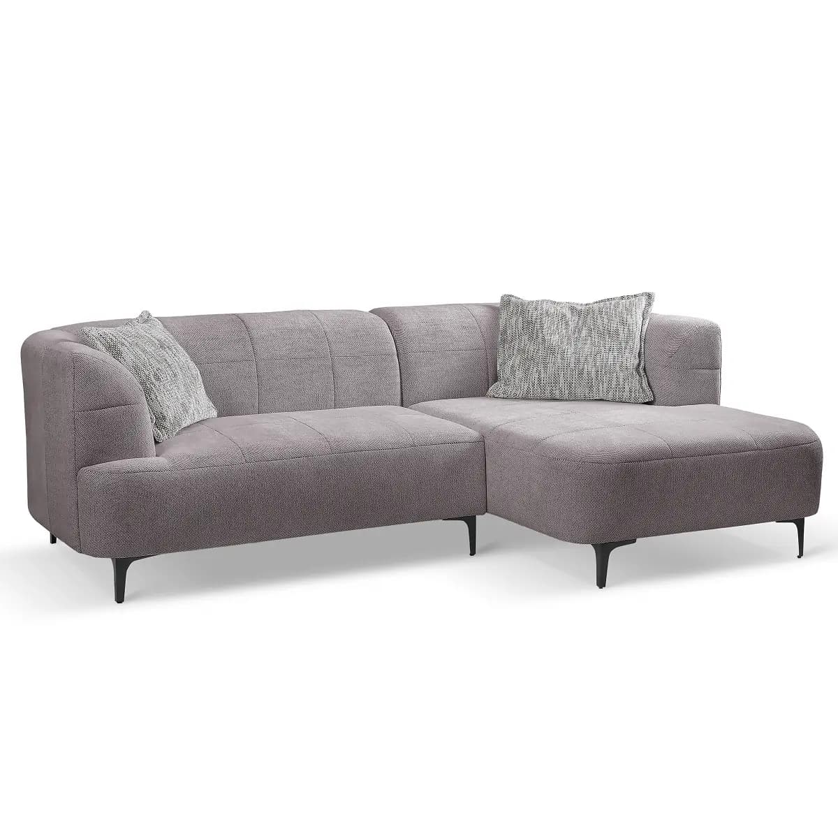 Fredriks Ecksofa mit Longchair Monja | Beige