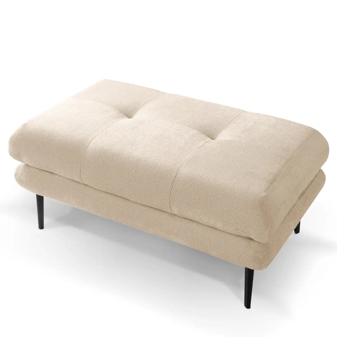 Fredriks Polsterhocker Aponi | Beige