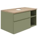 Waschtischunterschrank 90 cm | Grün
