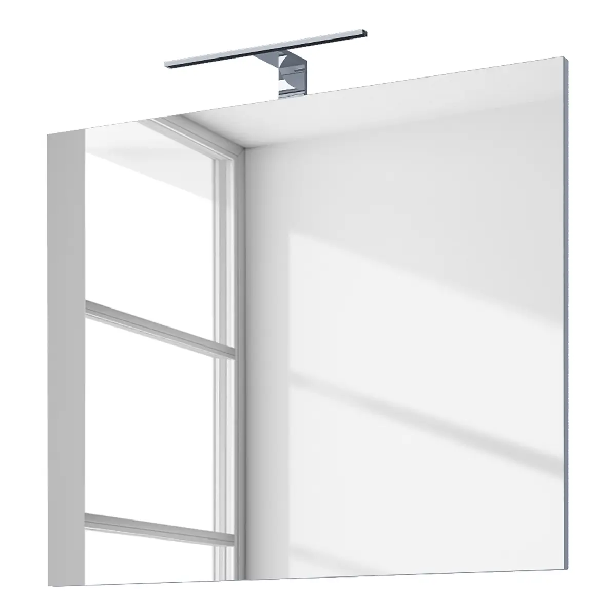 Badspiegel Badinos 60cm Weiß | Weiß