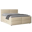 Loftscape Boxspringbett Pria 180 x 200cm Webstoff Beige H3 / H4
