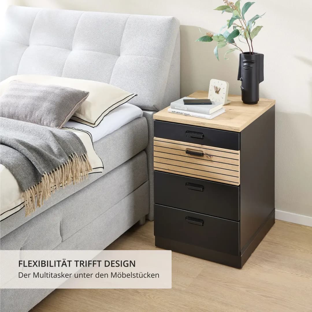 loftscape Rollcontainer Magury | Schwarz