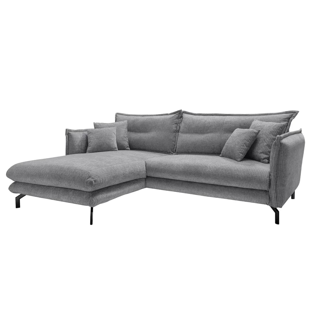 Fredriks Ecksofa Bixiu | Grau