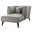 Fredriks XXL-Sessel Grau Microfaser Diala | Grau
