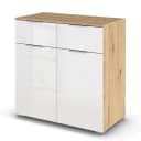 rauch Orange Kommode mit Türen 80cm | Mehrfarbig