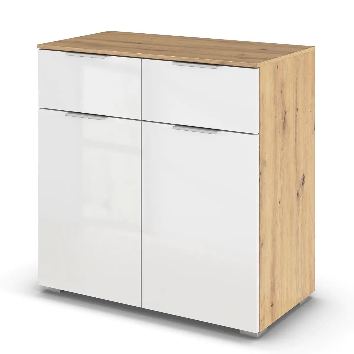 rauch Orange Kommode mit Türen 80cm | Mehrfarbig