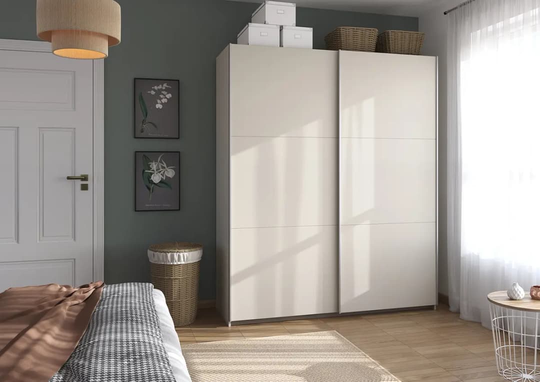 rauch Blue Schwebetürenschrank Aurelio | Beige