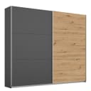 rauch Blue Schwebetürenschrank Aurelio | Holztöne