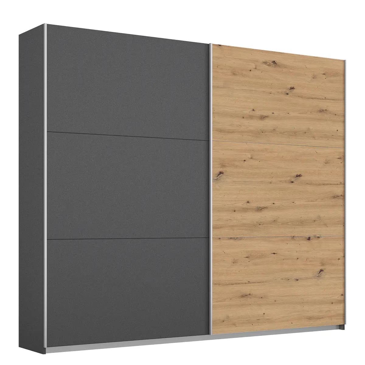 rauch Blue Schwebetürenschrank Aurelio | Holztöne