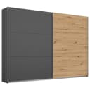 Schwebetürenschrank Aurelio | Grau