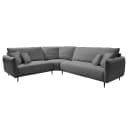Ecksofa Duana | Grau