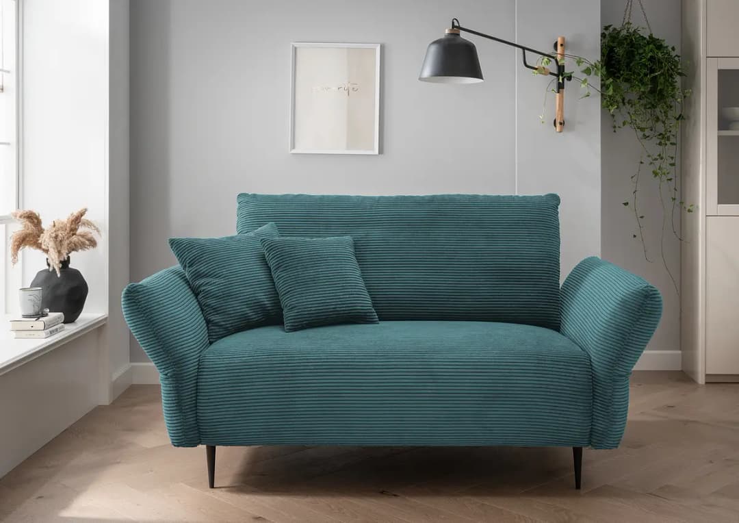 Fredriks 2-Sitzer Sofa Duana | Blau