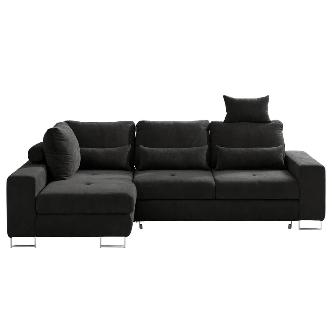 Fredriks Ecksofa Pomona | Schwarz