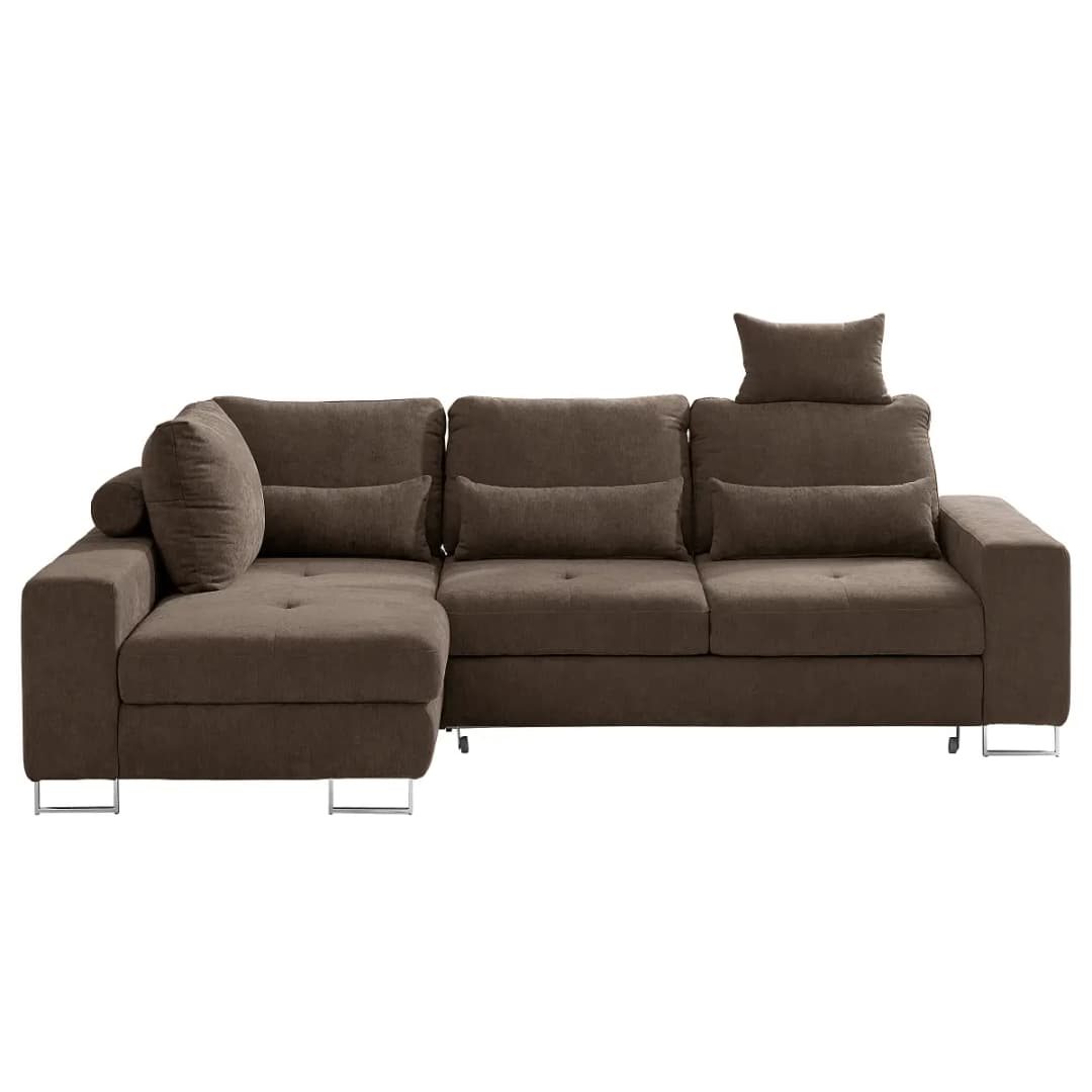 Fredriks Pomona Ecksofa mit Schlaffunktion | Braun