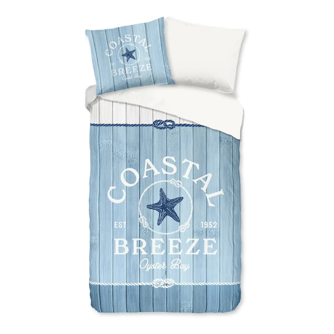 Good morning Renforcé-Bettwäsche No.33266 | Blau