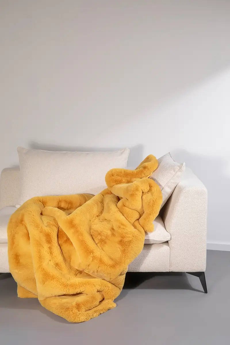 Kare Design Tagesdecke Mika | Gelb