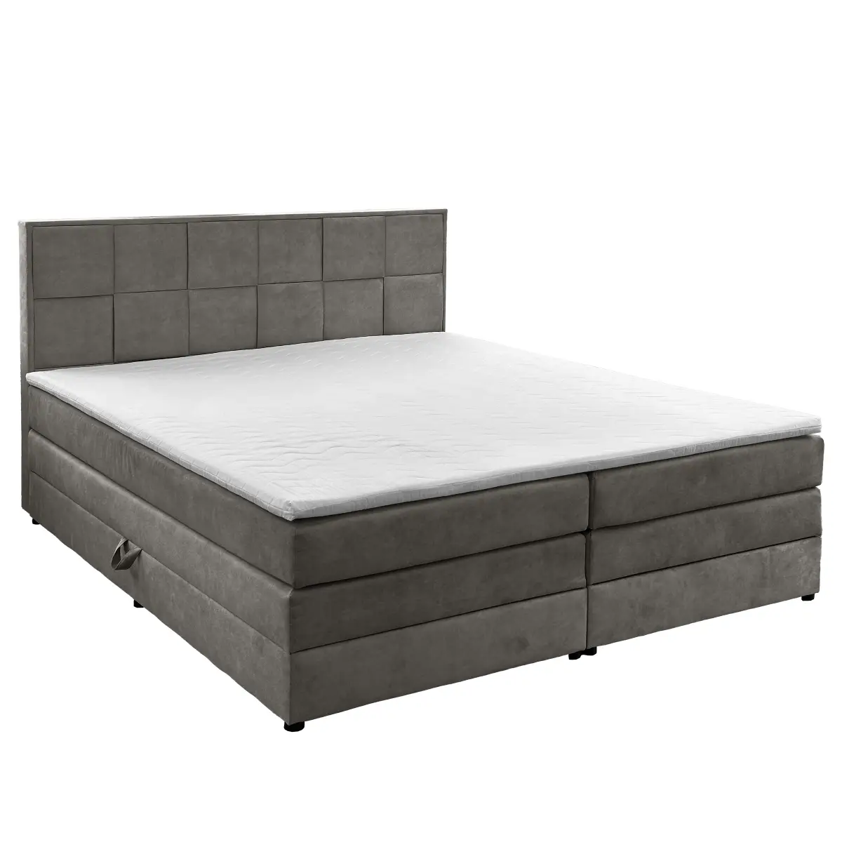 Boxspringbett Algadi | Grau