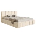 Selsey Polsterbett 180 x 200cm Flachgewebe Tora Beige | Beige