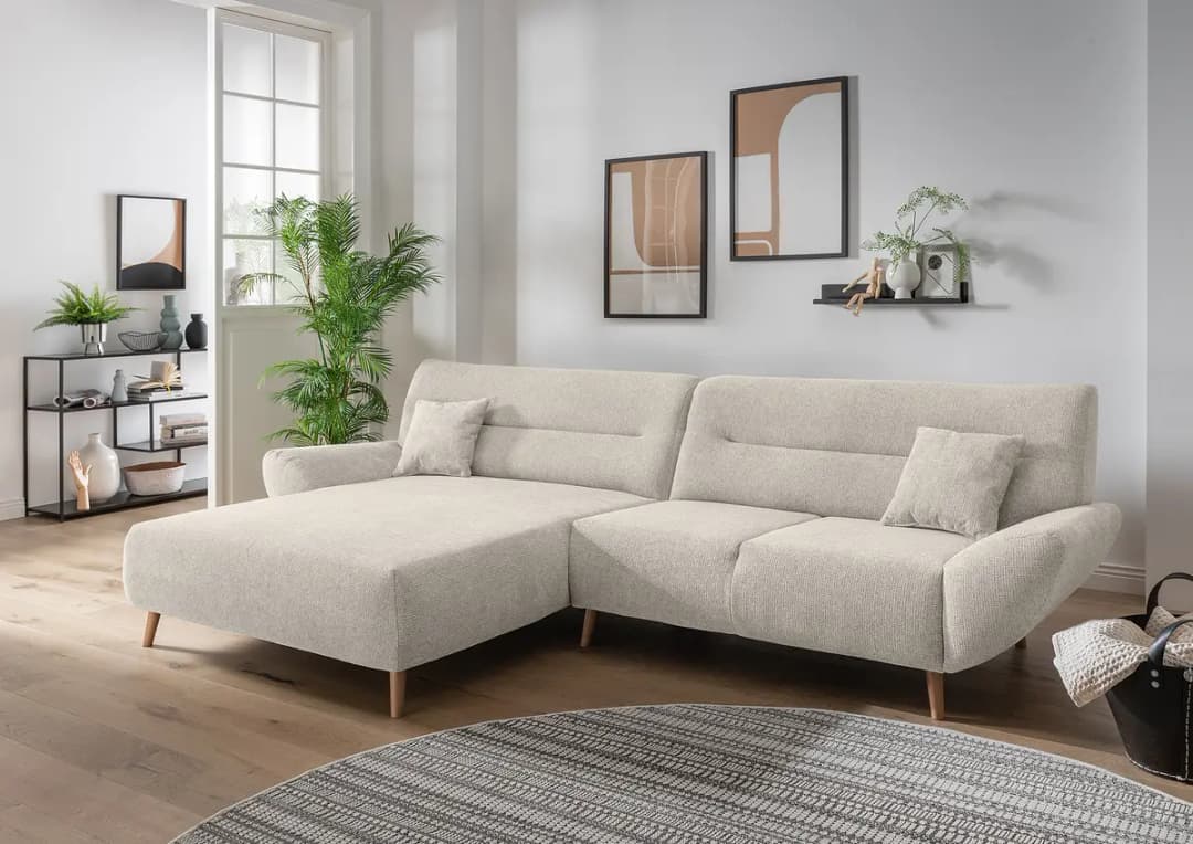 Fredriks Ecksofa Venka | Beige