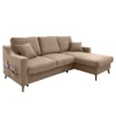 Fredriks Ecksofa Jimin | Braun