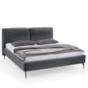 Polsterbett Infinity 180 x 200cm Webstoff Libra Grau | Grau