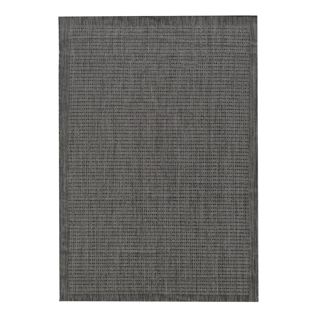 Outdoorteppich Giza 1410 | Schwarz