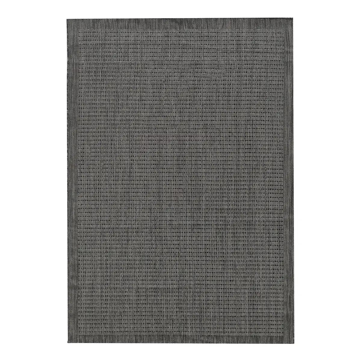 Outdoorteppich Giza 1410 | Schwarz