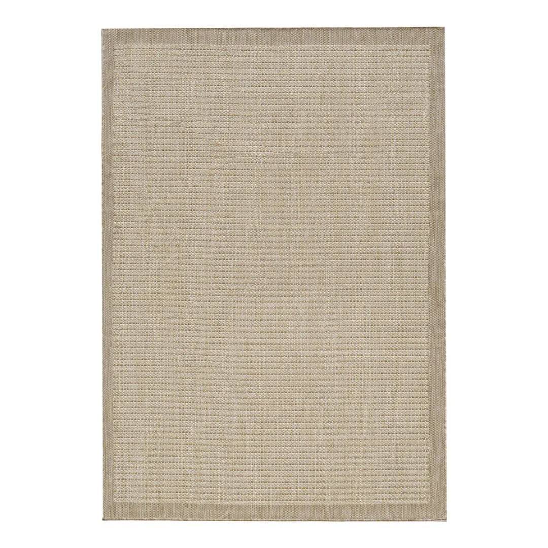 Outdoorteppich Giza 1410 Beige/Beige Polyester 80 x 150cm