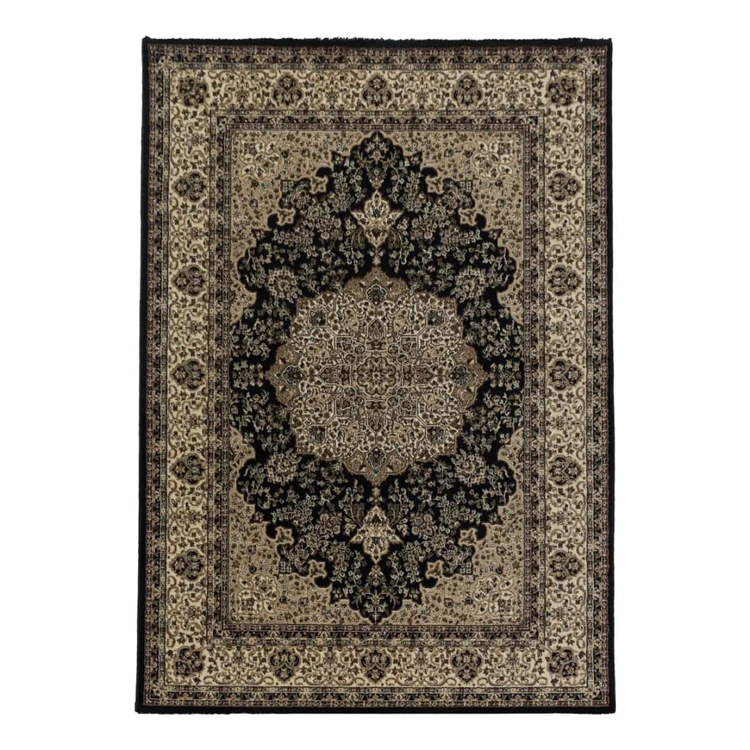 Ayyildiz Kurzflorteppich Kashmir 2608 | Schwarz
