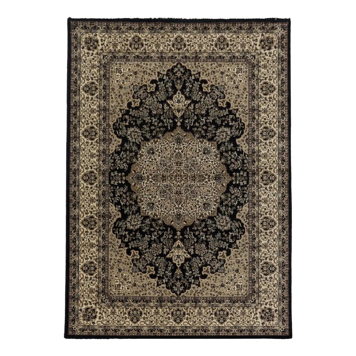 Ayyildiz Kurzflorteppich Kashmir 2608 | Schwarz